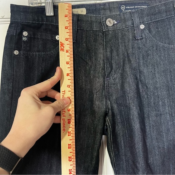 Adriano Goldschmied The Legging Super Skinny Fit Black Size 29 Jegging Distress - Picture 5 of 11